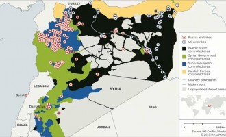 Δείτε ποιους βομβαρδίζουν οι Ρώσοι και ποιους οι Αμερικανοί στη Συρία