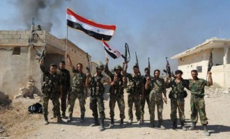 Ο στρατός της Συρίας απελευθέρωσε χωριό από τους τζιχαντιστές (φωτο)