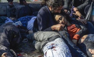 Εικόνες ΣΟΚ από τη σφαγή Κούρδων και Αριστερών στην Άγκυρα (φωτο)
