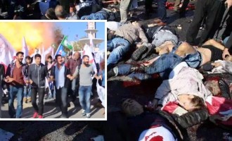 Σφαγή στην Άγκυρα! Προβοκάτσια από το βαθύ κράτος Ερντογάν μακέλεψε αριστερούς (βίντεο)