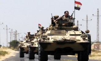 O αιγυπτιακός στρατός σκότωσε 24 τζιχαντιστές στην περιοχή του Σινά