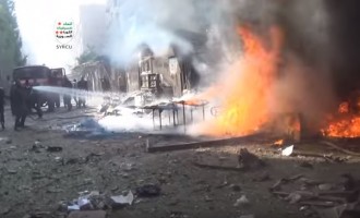 Μακελειό σε προάστιο της Δαμασκού από ρωσικό βομβαρδισμό (βίντεο)