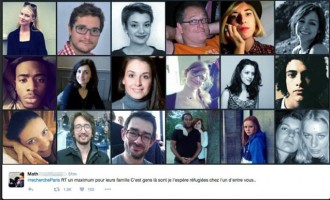 Οι πρώτες εικόνες των θυμάτων του μακελειού στο Παρίσι – Ψάχνουν φίλους και συγγενείς