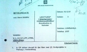 Εξοπλιστικά: Γερμανικό απόρρητο έγγραφο δείχνει πώς μοίραζαν τις μίζες
