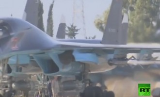 Τα ρωσικά μαχητικά στη Συρία “φόρεσαν” πυραύλους αέρος – αέρος (βίντεο)