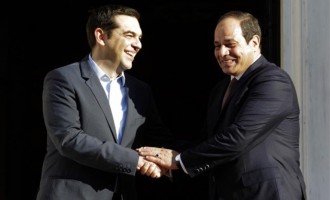 Σίσι σε Τσίπρα: “Ελλάδα και Αίγυπτος έχουμε κοινά συμφέροντα”