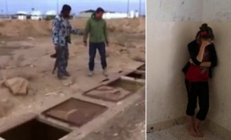 Δείτε την υπόγεια φυλακή που το Ισλαμικό Κράτος κρατούσε τις σκλάβες (βίντεο)