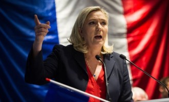 Ξεκίνησε τον προεκλογικό αγώνα η Λεπέν – “Η Γαλλία θα φύγει από το ευρώ”