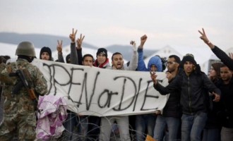 Στο κλειστό του Τάε Κβον Ντο οι μετανάστες από τα σύνορα με τα Σκόπια