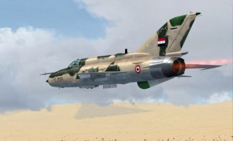 Η πολεμική αεροπορία της Συρίας σφυροκόπησε το Ισλαμικό Κράτος στη Ντέιρ Αλ Ζουρ