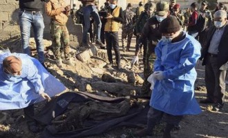 Kτηνωδία τζιχαντιστών: Ανακαλύφθηκε τάφος με 40 πτώματα στο Ραμάντι του Ιράκ