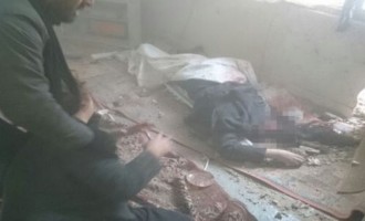 Τουρκικός όλμος σκότωσε 38χρονη ενώ έτρωγε μέσα στο σπίτι της (φωτο)