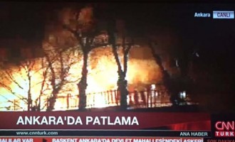 Ισχυρή έκρηξη κοντά σε κατοικίες στρατιωτικών στην Άγκυρα
