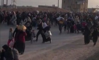 Οι τζιχαντιστές άδειασαν τις οικογένειες τους από το Χαλέπι – Τους έστειλαν πρόσφυγες
