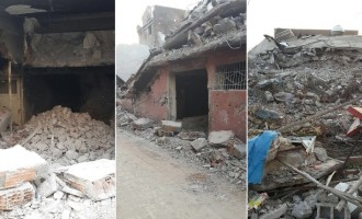 Σε αυτό το υπόγειο στην Τσίζρε οι Τούρκοι σφαγίασαν 31 Κούρδους αμάχους