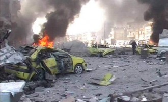 Δεκάδες νεκροί από διπλή βομβιστική επίθεση του ISIS στη Χομς της Συρίας (βίντεο)