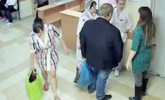 Γυναίκα άρπαξε βρέφος από το μαιευτήριο μέσα σε τσάντα (βίντεο)