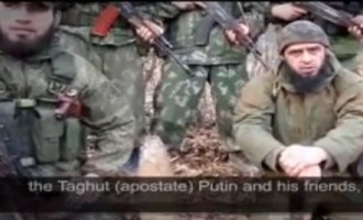 Το Ισλαμικό Κράτος εισέβαλε στη Ρωσία και απειλεί τον “σκύλο” Πούτιν (φωτο)