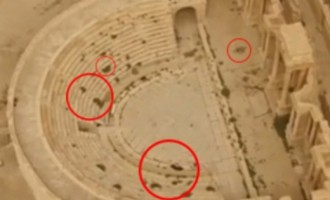 Οι τζιχαντιστές έσφαζαν στο αρχαίο θέατρο της Παλμύρας! (βίντεο)