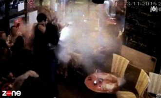 Δείτε πως εξερράγη ο Μπραχίμ Αμπντεσλάμ σε καφέ στο Παρίσι (φωτο+βίντεο)