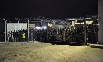 Νύχτα τρόμου στο HotSpot της Χίου – Μετανάστες τα έκαναν λίμπα και μαχαιρώθηκαν!