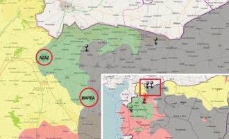 Το Ισλαμικό Κράτος απειλεί με συντριβή τους “μετριοπαθείς” στο Χαλέπι (χάρτης)
