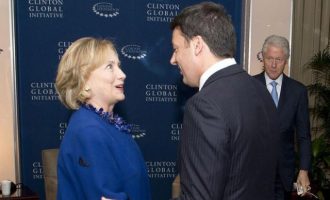 O Ρέντσι στηρίζει Χίλαρι Κλίντον για τις προεδρικές εκλογές στις ΗΠΑ