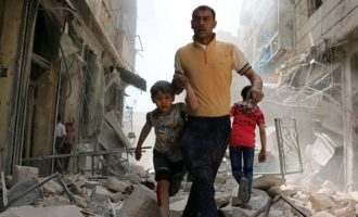 Δεκάδες νεκροί από τους βομβαρδισμούς της συριακής αεροπορίας (βίντεο)