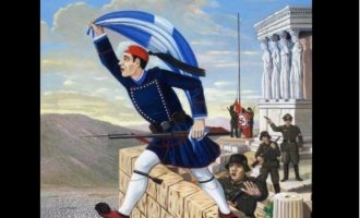 Κων. Κουκίδης: Ο Εύζωνας που πήδηξε από την Ακρόπολη με την ελληνική σημαία