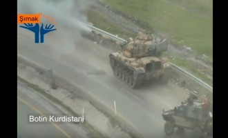 Τανκς βομβαρδίζουν το Σιρνάκ – διαλύεται η Τουρκία, κανείς δεν μιλά (βίντεο)