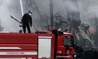 Δυο νεκροί από πυρκαγιά στη Μάνδρα