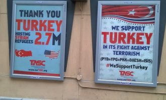 Πράκτορες του Ερντογάν γέμισαν με αφίσες την Ουάσιγκτον