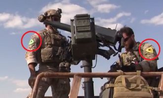 Αμερικανοί κομάντος φοράνε στολές Κούρδων ανταρτών στη Συρία (βίντεο)