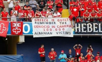 Τιμωρεί την Αλβανία η UEFA για το προβοκατόρικο πανό εναντίον της Ελλάδας