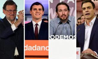 Ισπανία: Ανατροπή των exit polls – Χάνουν την δεύτερη θέση οι Podemos;