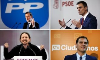 Και με τρίτες εκλογές πάλι ακυβέρνητη μένει η Ισπανία