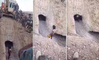 Βίντεο Ντοκουμέντο: Τζιχαντιστές κρύβονται σε υπόγεια τούνελ (βίντεο)