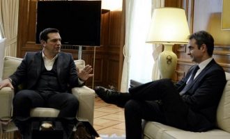 Συνάντηση Μητσοτάκη-Τσίπρα τη Δευτέρα – Ο πρόεδρος του ΣΥΡΙΖΑ θα καταθέσει προτάσεις για τον κοροναϊό