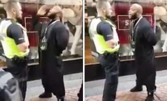 Ισλαμιστής ιμάμης ουρλιάζει “Αλλαχού Ακμπάρ” σε αστυνομικό στο Μπέρμιγχαμ (βίντεο)