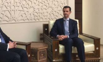 Έλληνας πολιτικός συναντήθηκε με τον Άσαντ στη Συρία – Τι του ζήτησε (φωτο)