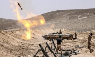 Το Ισλαμικό Κράτος βομβάρδισε αρχηγείο του στρατού στην Παλμύρα