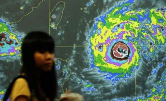 Σε συναγερμό η Ταϊβάν – Την πλησιάζει με 245 χλμ/ώρα ο τυφώνας Νεπαρτάκ