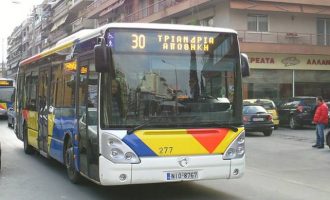 Χωρίς λεωφορεία η Θεσσαλονίκη την Τετάρτη