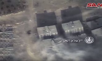 Ρωσικά και συριακά αεροπλάνα βομβαρδίζουν τζιχαντιστές στο Χαλέπι (βίντεο)