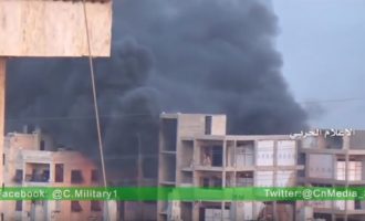 Ρωσικά αεροπλάνα βομβαρδίζουν δίχως έλεος την Αλ Κάιντα στο Χαλέπι (βίντεο)