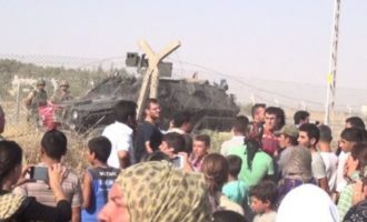 Η Τουρκία κλέβει έδαφος από τη Συρία – Έβαλαν τα σύνορα 20 μέτρα παραμέσα στην Κόμπανι