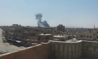 Αεροπλάνα του Άσαντ βομβάρδισαν τους Κούρδους του YPG στη Χασάκα (φωτο)