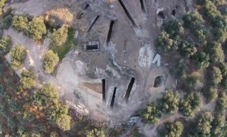 Συνεχίζονται οι ανασκαφές στο Μυκηναϊκό Νεκροταφείο Αηδονίων