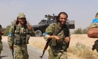 Τζιχαντιστές του ISIS στην Τζαραμπλούς φόρεσαν στολές και τέθηκαν υπό τουρκική διοίκηση