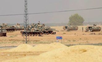 Ξεκίνησε η εισβολή της Τουρκίας στη Συρία – Μάχη για την Τζαραμπλούς